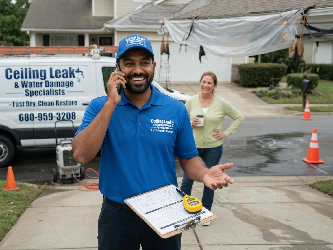 Ceiling Leak Cleanup Garwin, IA FAQs